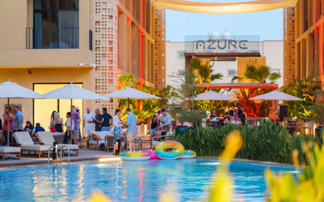 Azure Lamara Brings Residents Together for a Memorable Pool Party