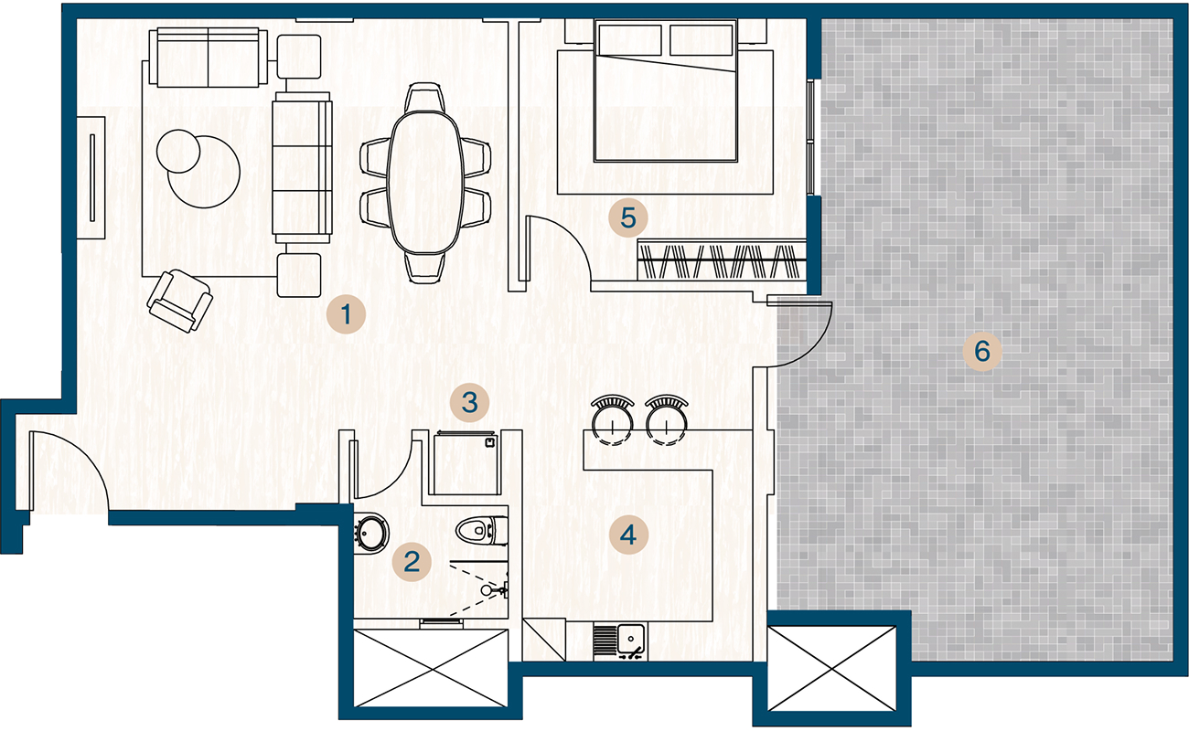 1 Bedroom