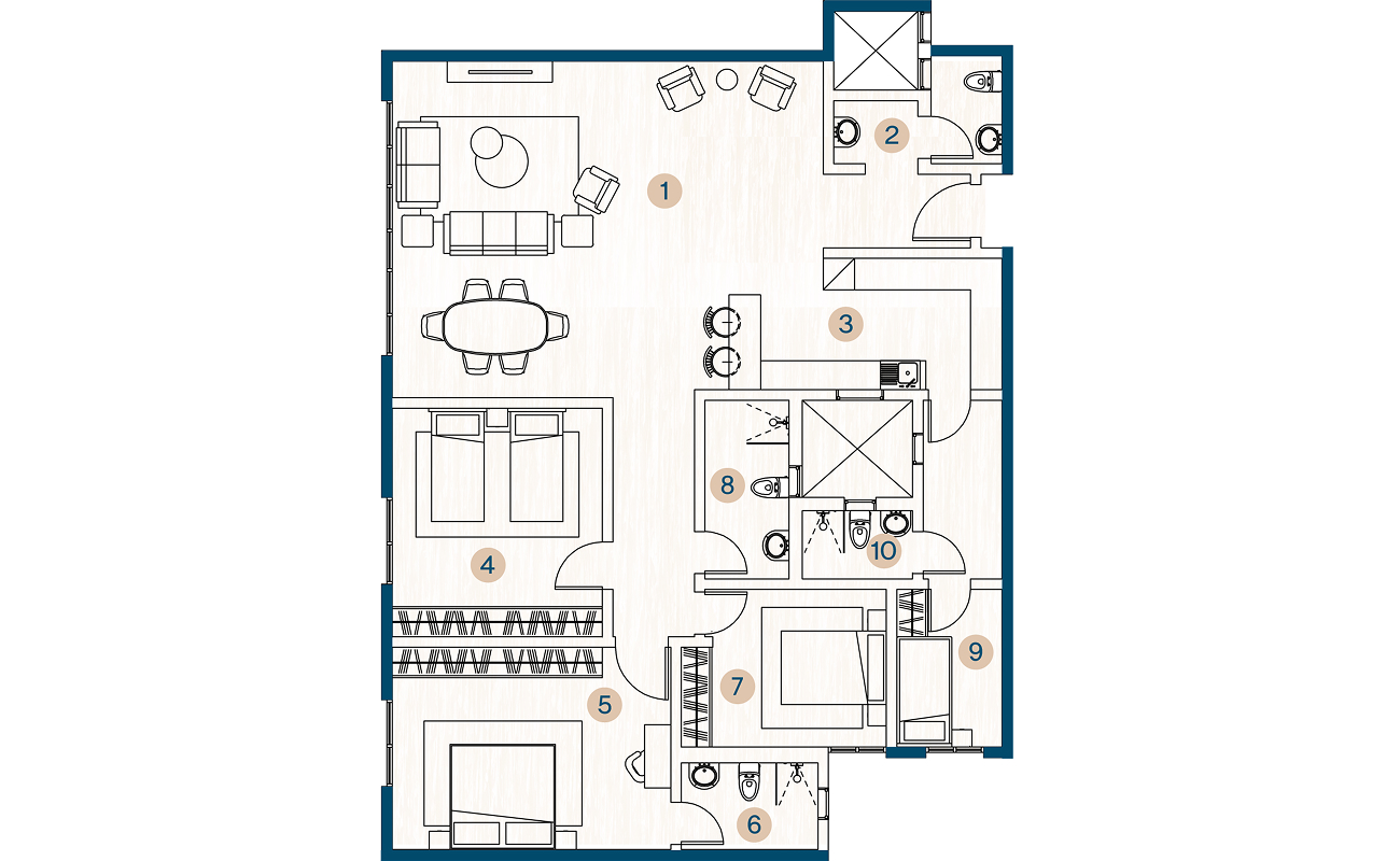 3 Bedroom
