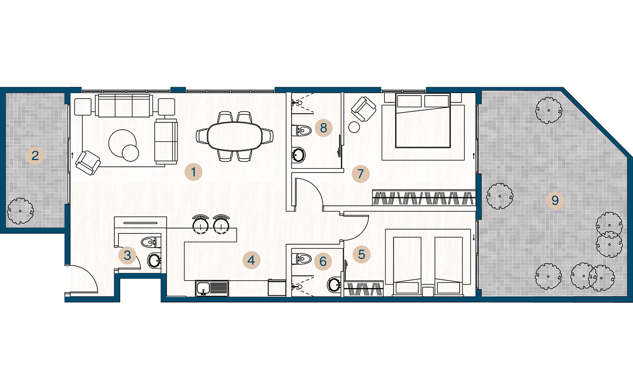 2 Bedroom