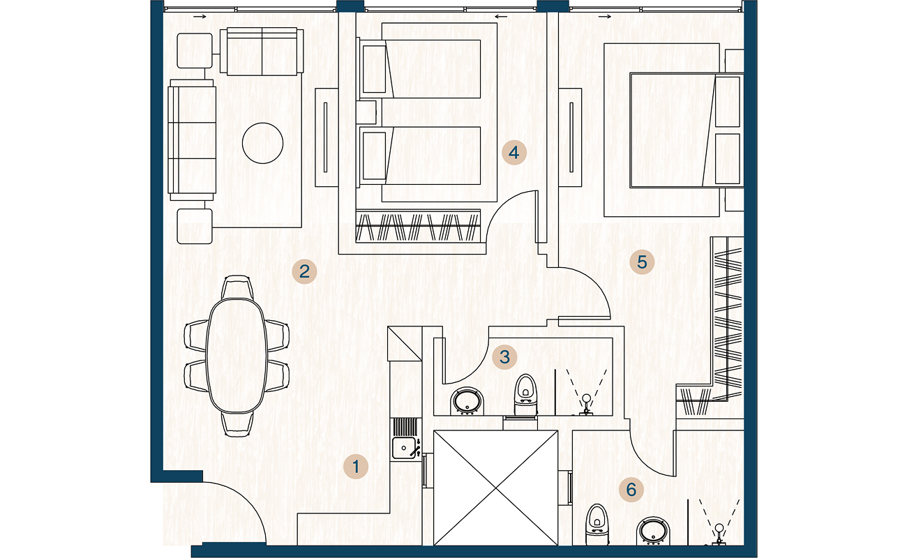 2 Bedroom