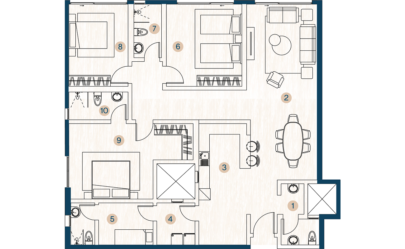 3 Bedroom