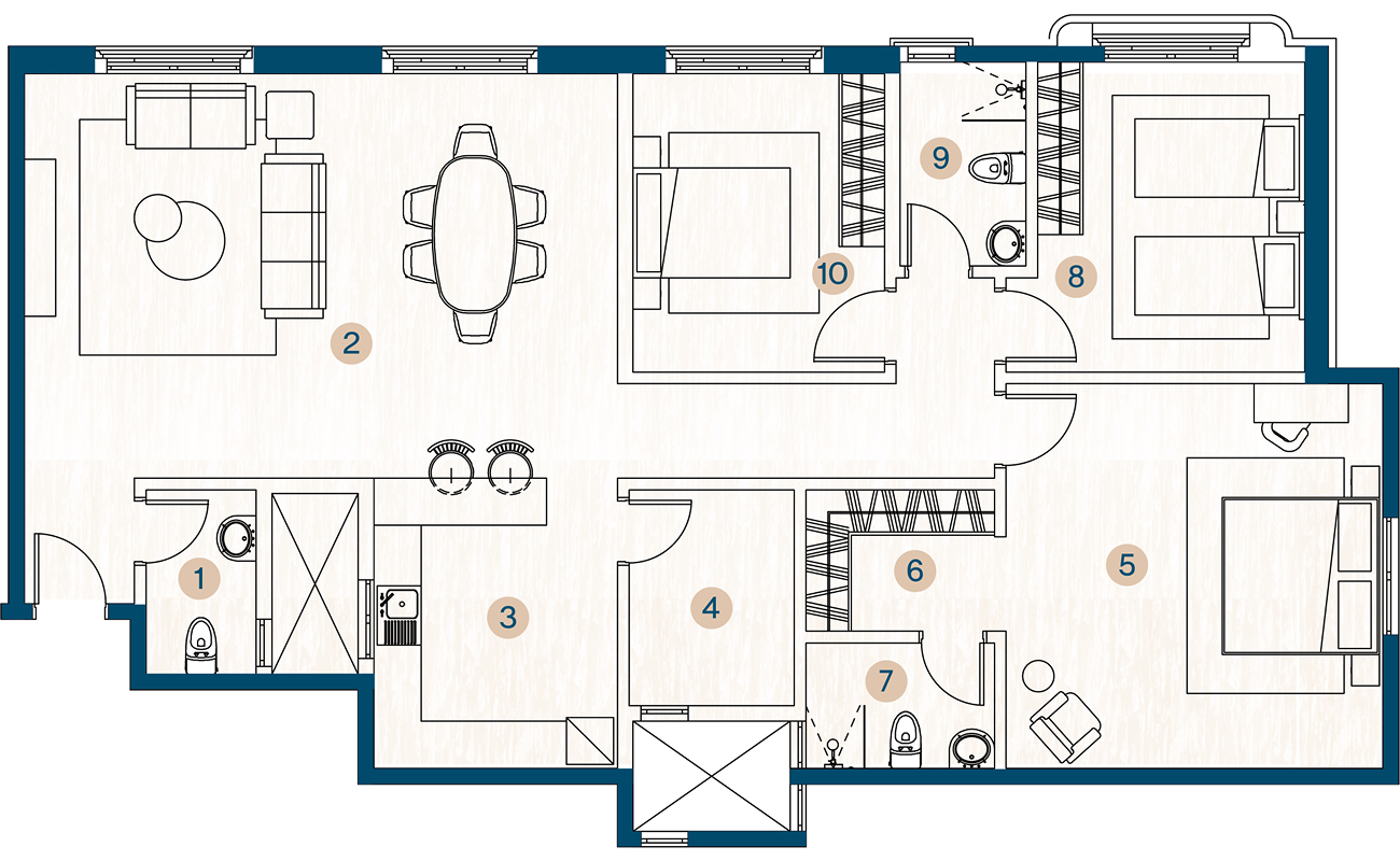 3 Bedroom