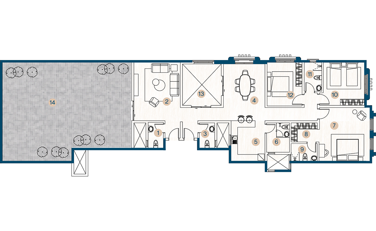 3 Bedroom