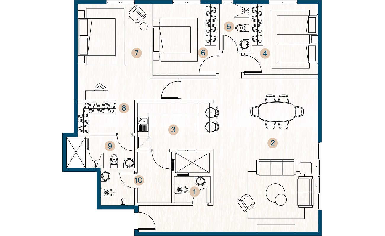 3 Bedroom